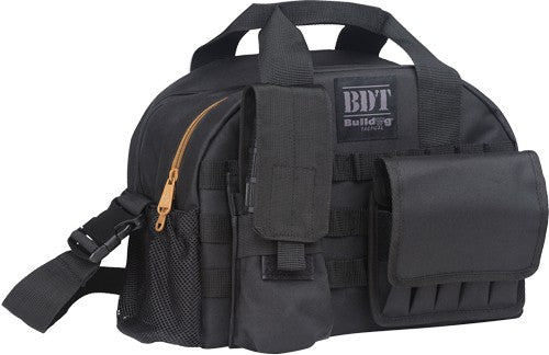 Bulldog Tactical Range Bag W/ - Molle Mag Pouches Black