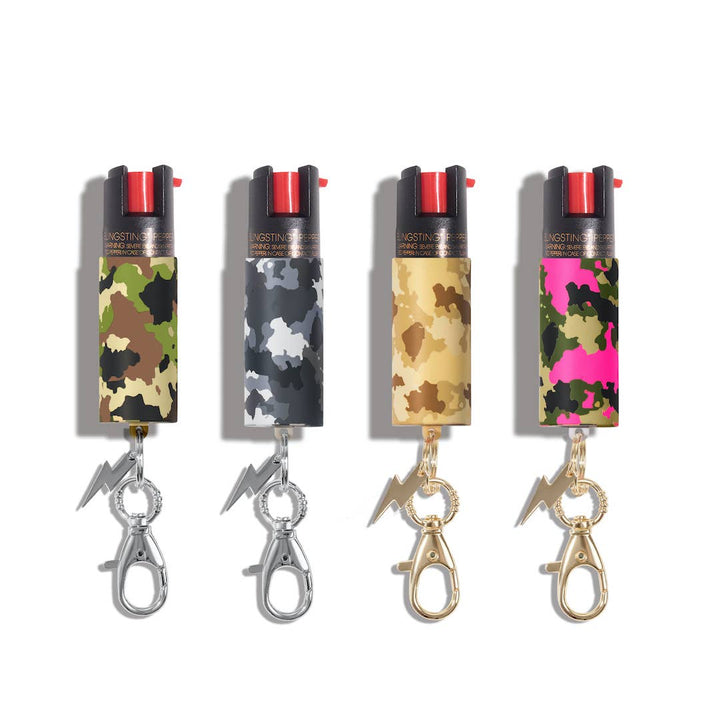 BLINGSTING CAMO PEPPER SPRAYS