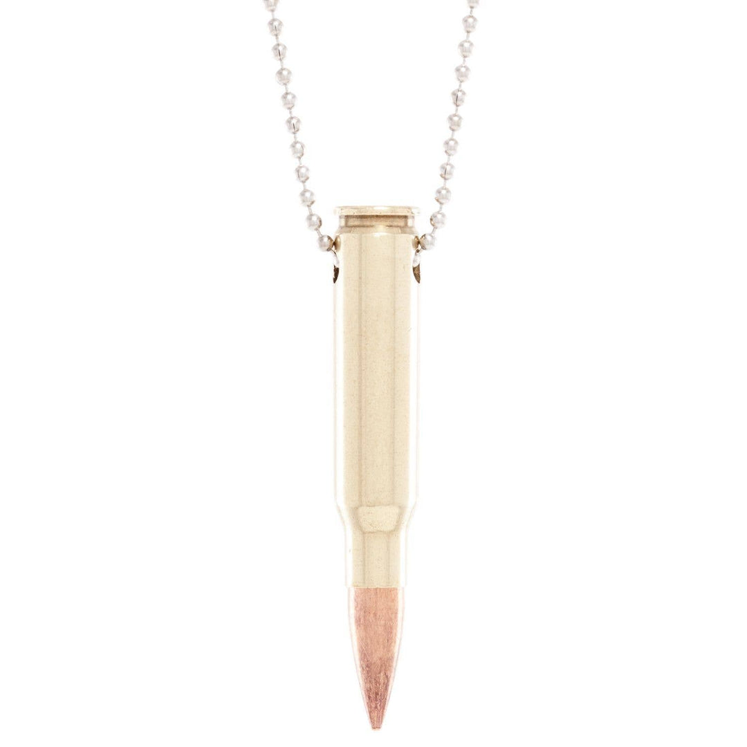 .308 Caliber Ball Chain Necklace